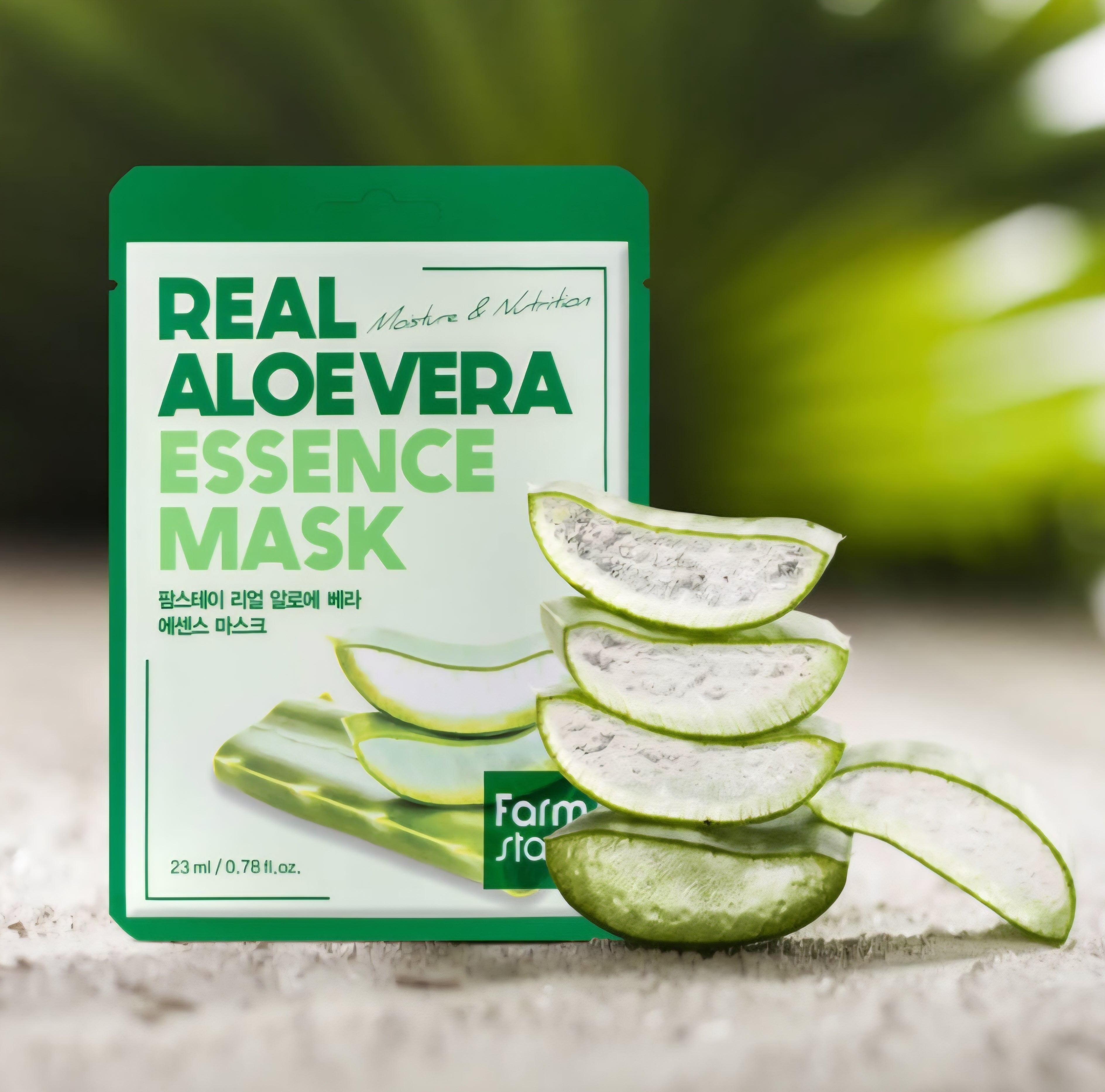 Farmstay Real Aloe Essence Sheet Mask, 23ml
