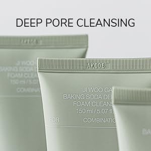 Ji Woo Gae Baking Soda Deep Foam Cleansing 150 ml