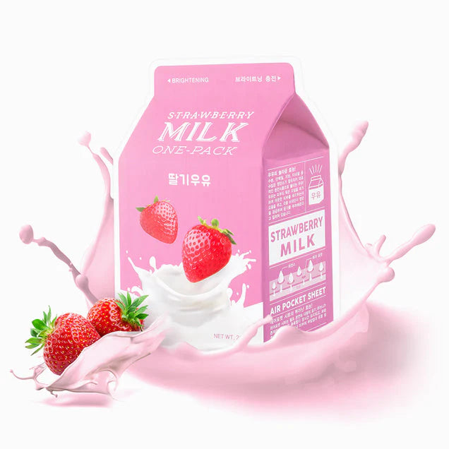 A'pieu Strawberry Milk One-Pack Mask 21g