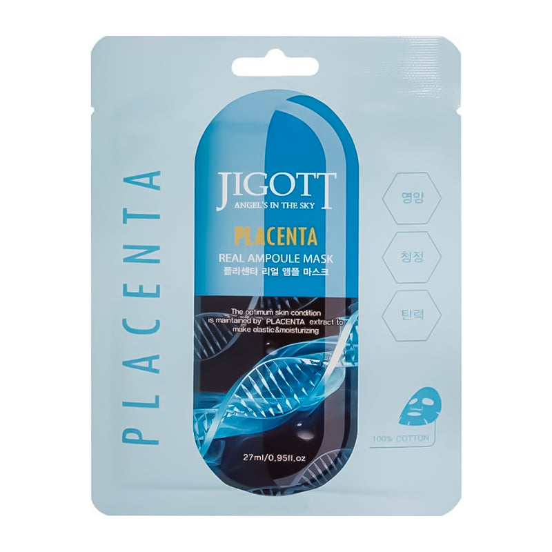 JIGOTT PLACENTA Real Ampoule Mask 27 ml