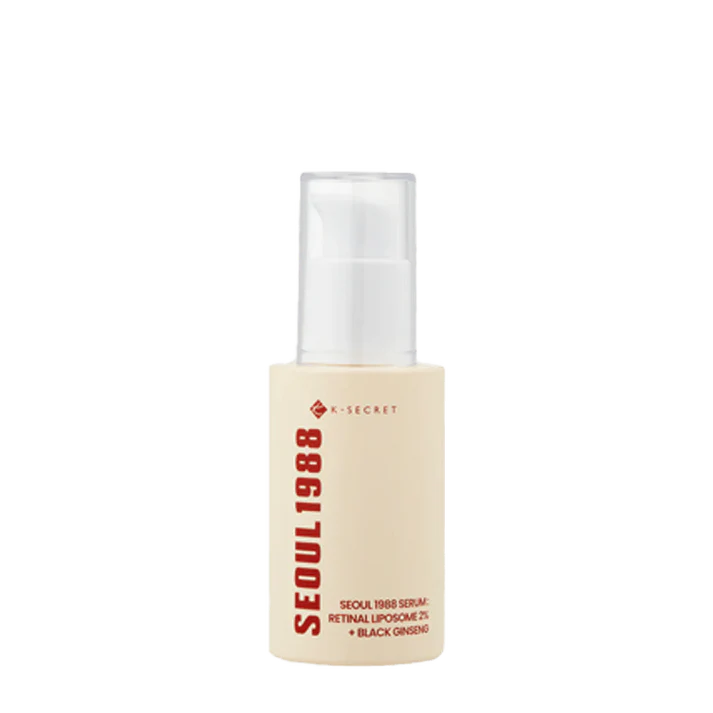 K-Secret Seoul 1988 - Retinal Liposome 2% + Black Ginseng Serum 30ml