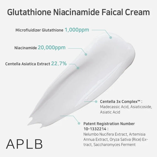 APLB Glutathione Niacinamide Facial Cream 55 ml