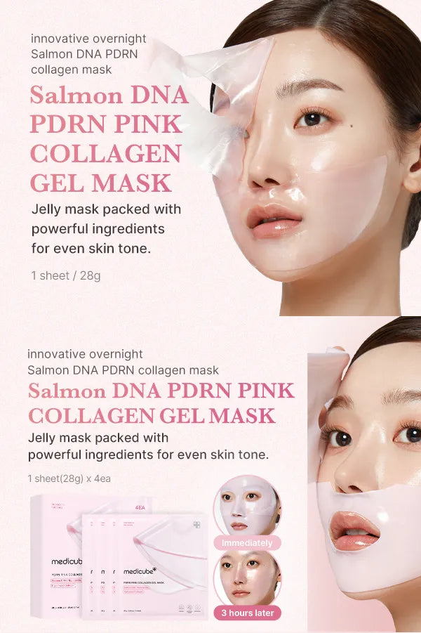 Medicube PDRN Pink Collagen Gel Mask