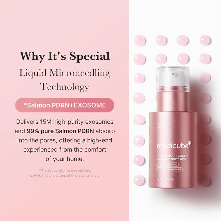 Medicube PDRN Pink Exosome Shot Serum 2000 30 ml