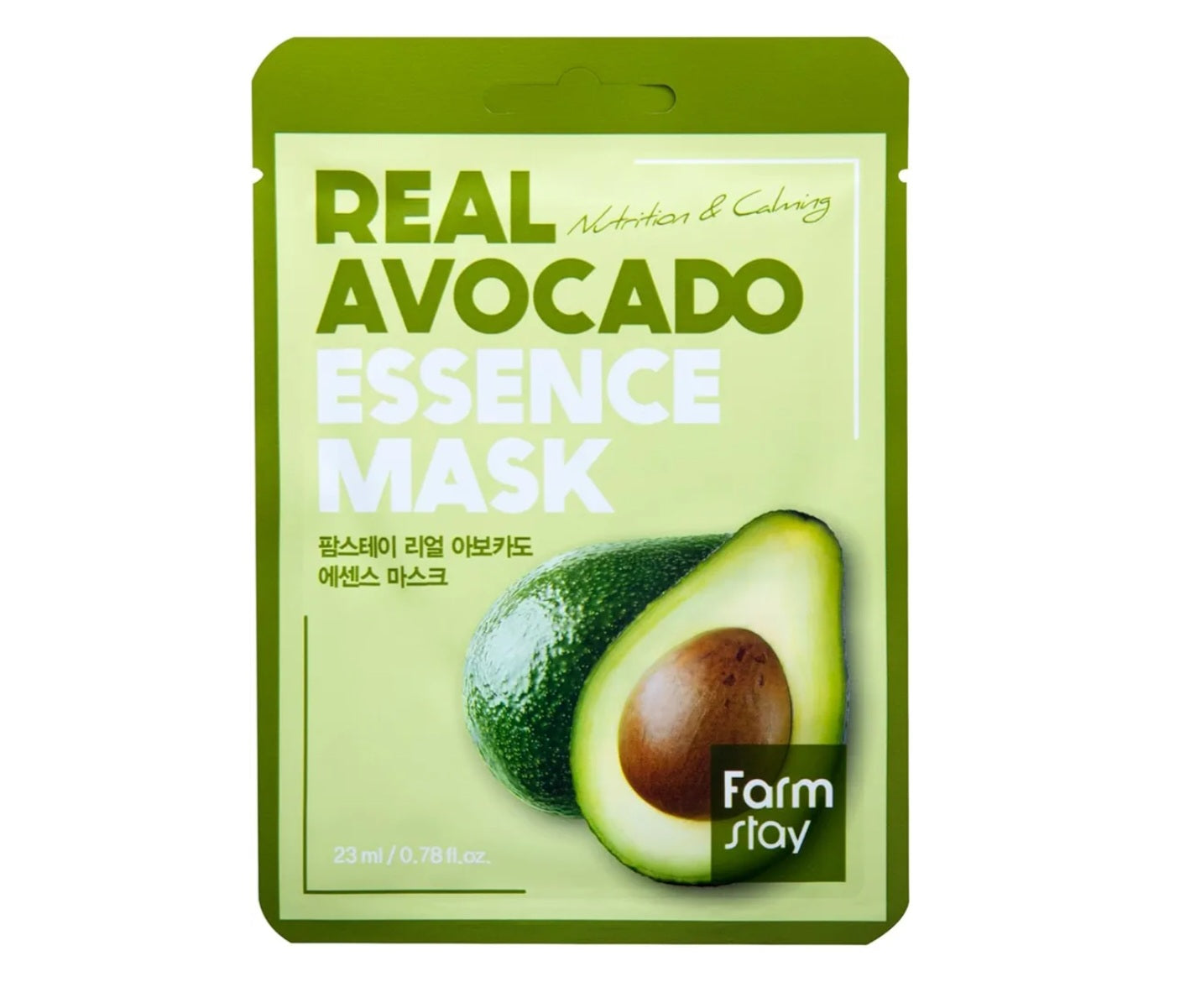 Farmstay Real Avocado Essence Mask, 23ml