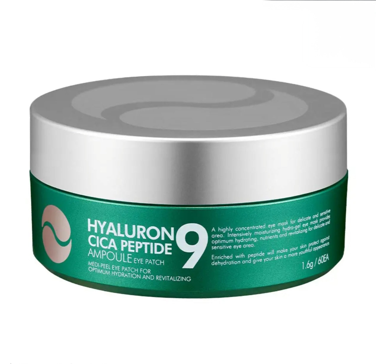 Medi-Peel Hyaluron Cica Peptide 9 Ampoule Eye Patch, 60 Patches