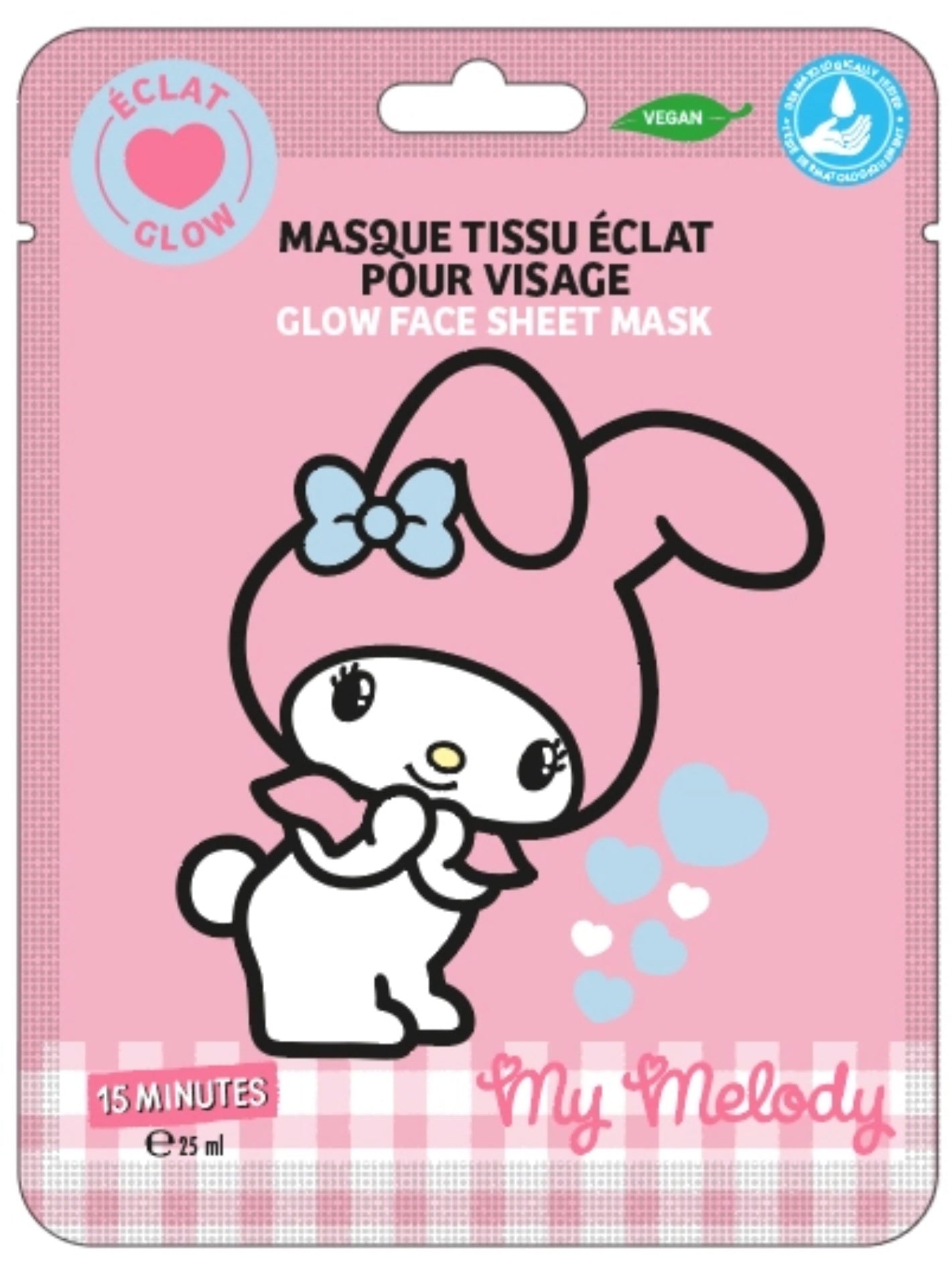 Hello Kitty Fabric Mask Kids Face Care 25 ml