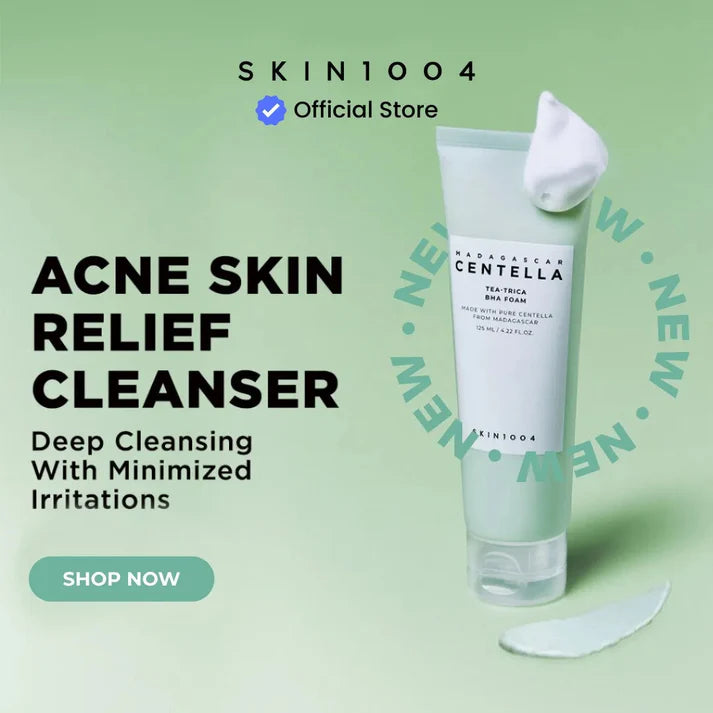 SKIN1004 Madagascar Centella Tea-Trica BHA Foam - 125ml