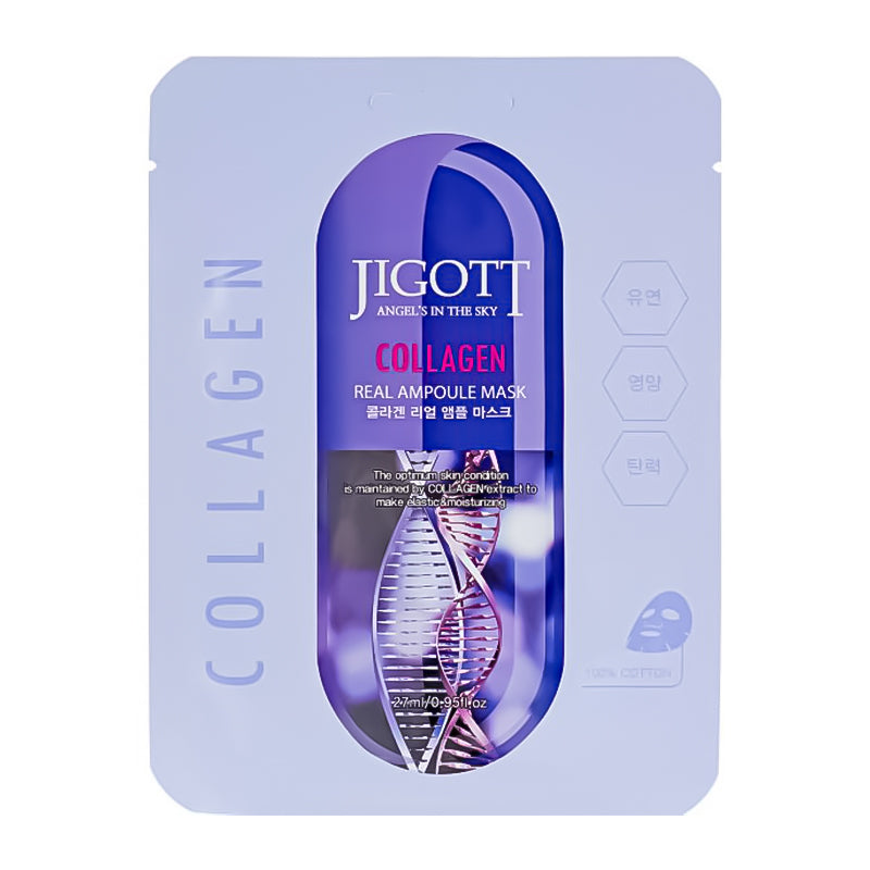 JIGOTT Collagen Real Ampoule Mask 27 ml