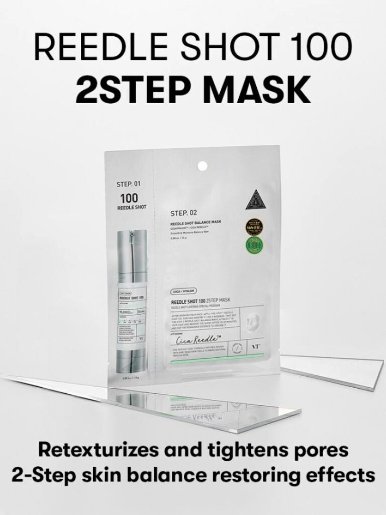 VT Cosmetics Reedle Shot 100 2-Step Mask 1 pc