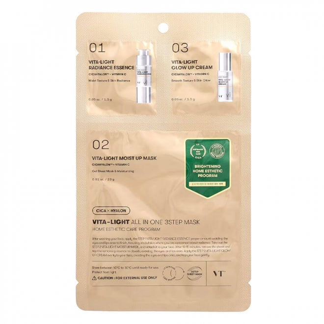 VT Cosmetics Vita-Light All In One 3-Step Mask 1 pc