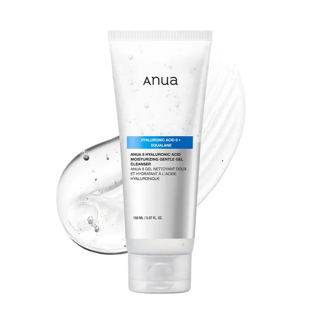 Anua - 8 Hyaluronic Acid + Squalane Moisturizing Gentle Gel Cleanser 150ml