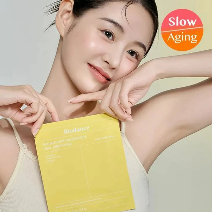 Biodance Radiant Vita-Niacinamide Real Deep Mask 34 g