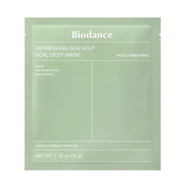 Biodance Refreshing Sea Kelp Real Deep Mask 34 g