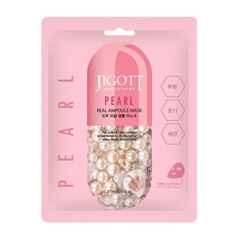 Jigott Pearl Real Ampoule Mask 27ml